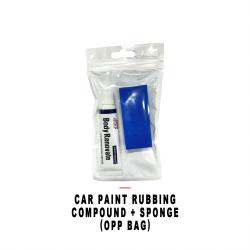 Scratch Repair Compound With Sponge Card Package