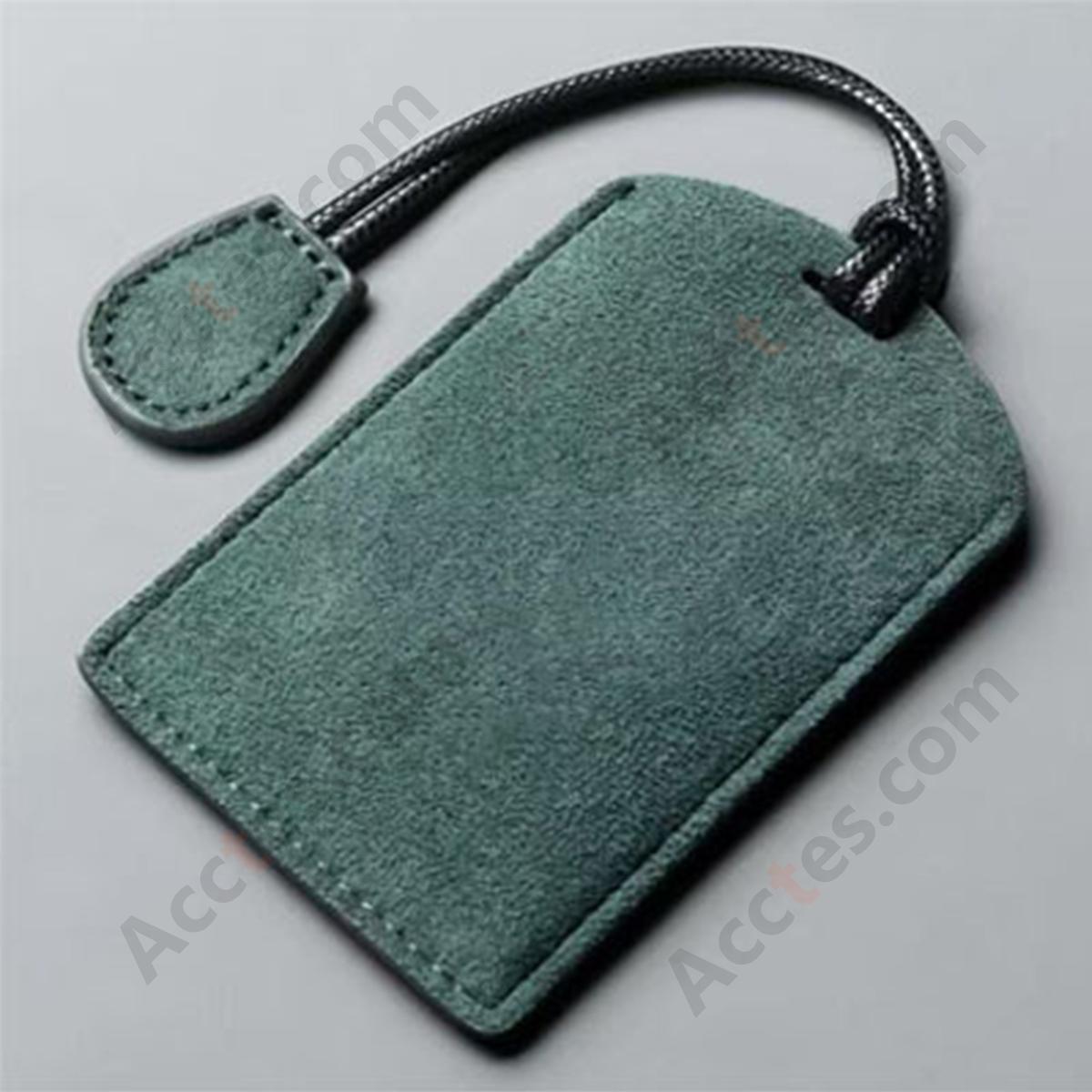 Unisex Car Key Chain Accessory Simple Lanyard Rope Dark Green For Vehicle Card Key