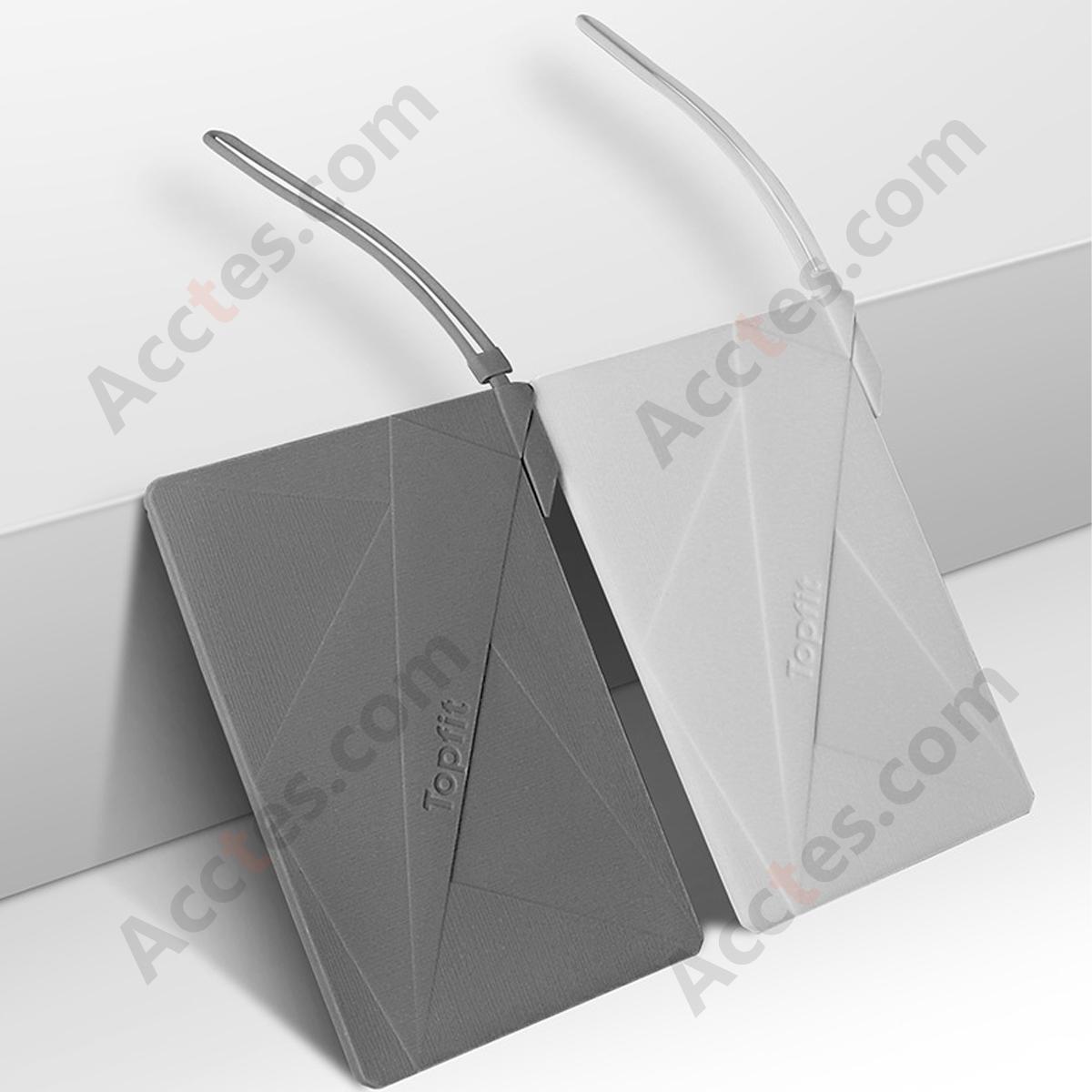 Full‑wrap Silicone Card Key Protective Shell For Model 3/Y Pickup Pattern Design Premium Grey Key Cover