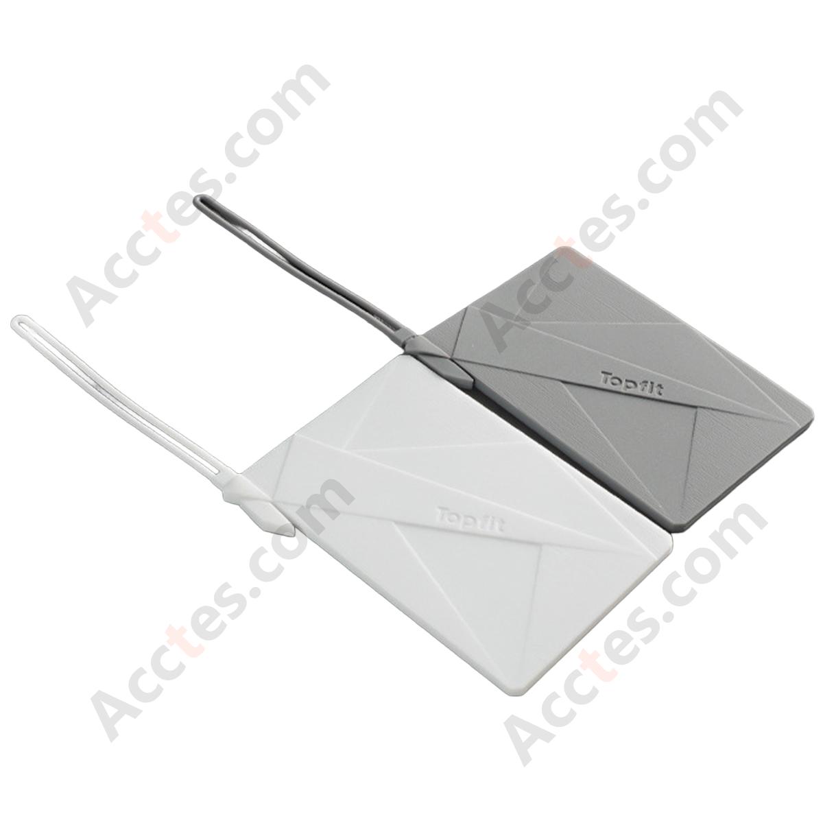 Full‑wrap Silicone Card Key Protective Shell For Model 3/Y Skin‑friendly Touch Luxury White Key Cover