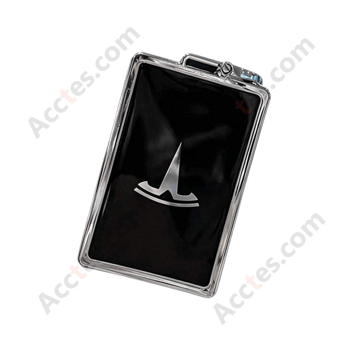 22‑Style Card Key Protective Shell Solid Black Single Shell Case For Model 3/Y