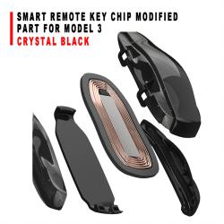 Crystal Black Smart Remote Key Chip Modified Replacement Part For Model 3