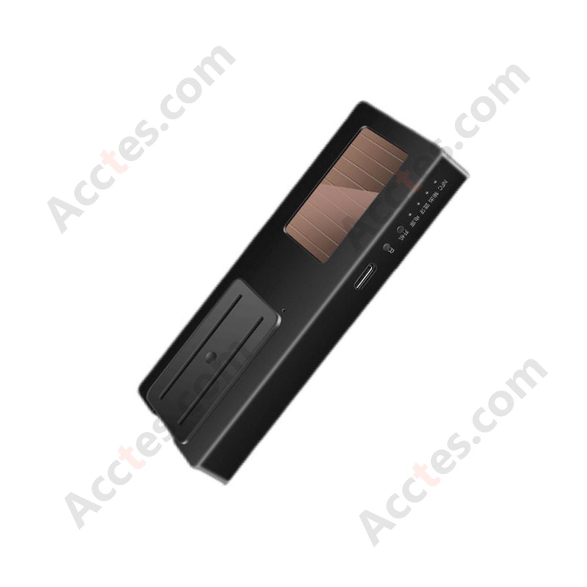 Ultimate Black Long‑Endurance Solar Powered Smart Digital Car Key Accessory