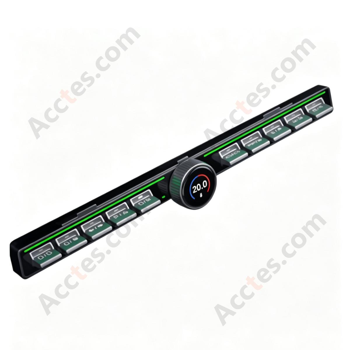Left‑Hand‑Drive Center Console Physical Buttons Under Screen For Model Y Interior