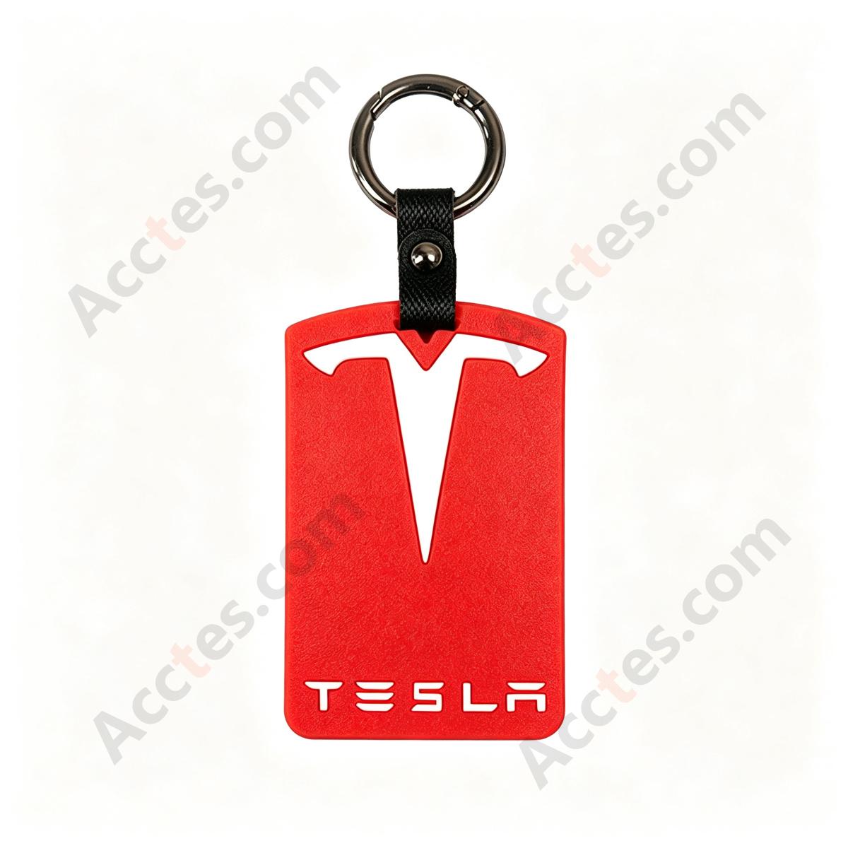 Red‑White Silicone Protective Card Sleeve For Card‑Form Smart Access Key Card