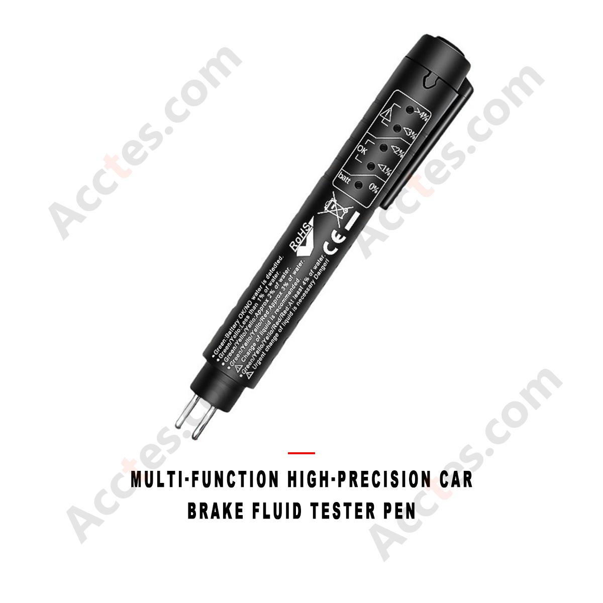 Multi‑Function High‑Precision Automotive Brake Fluid Quality Tester Pen