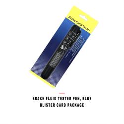 Blue Blister Card Pack Brake Fluid Tester Pen For Auto Brake Oil Test