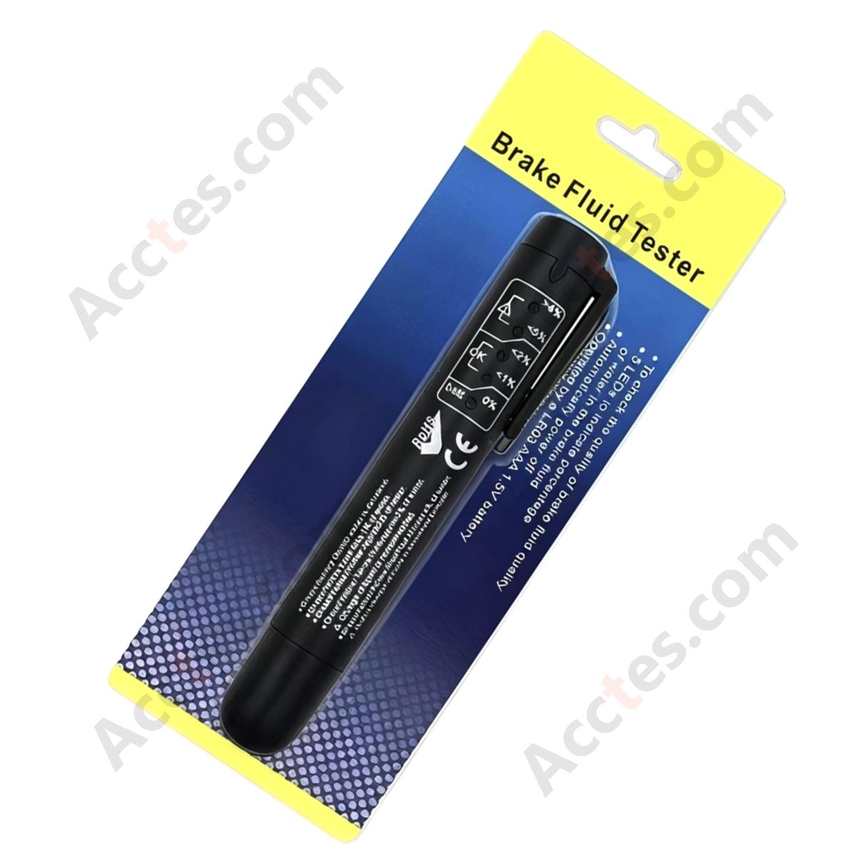 Blue Blister Card Pack Brake Fluid Tester Pen For Auto Brake Oil Test