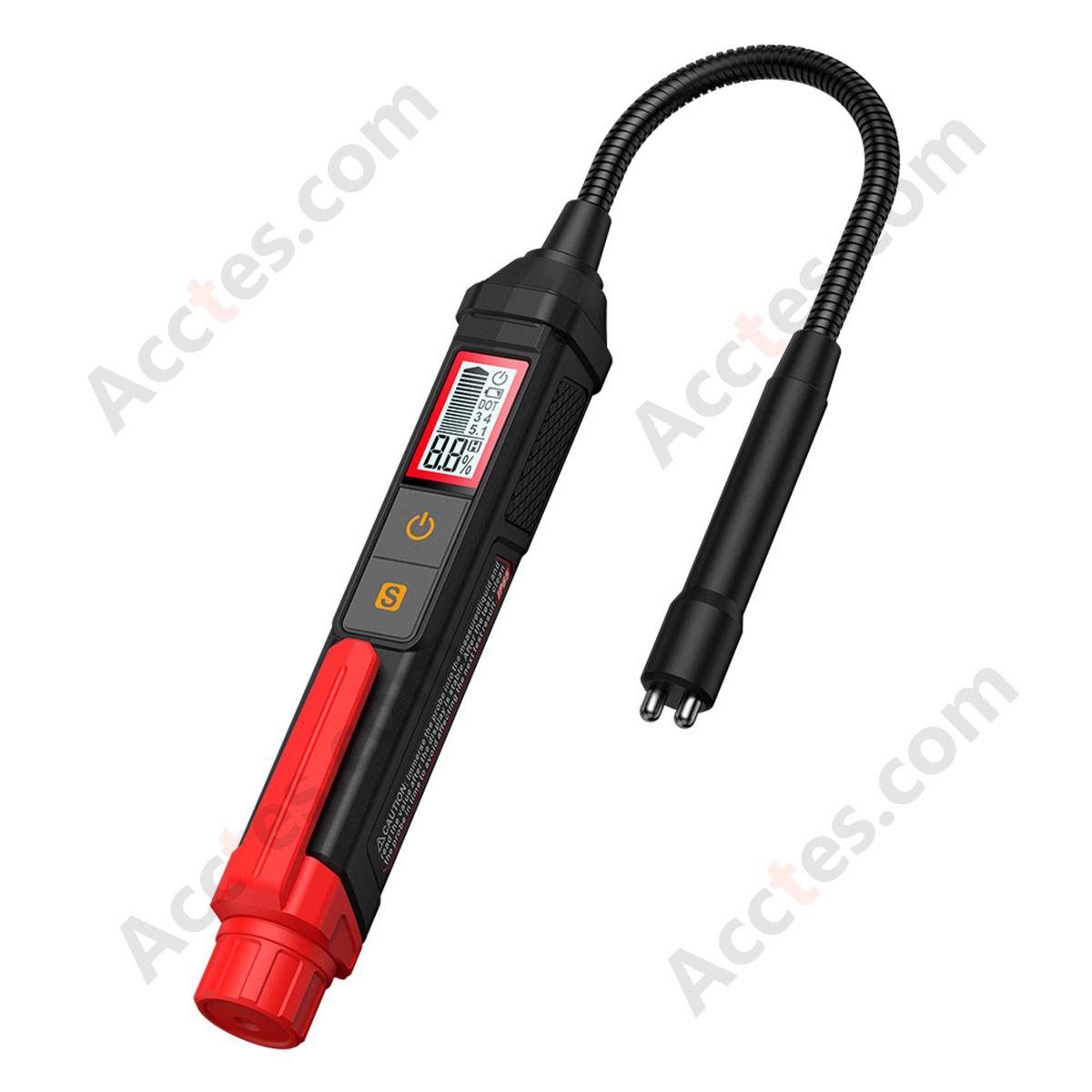 Extended Probe Brake Fluid Moisture Content Tester For Automobile Brake Oil