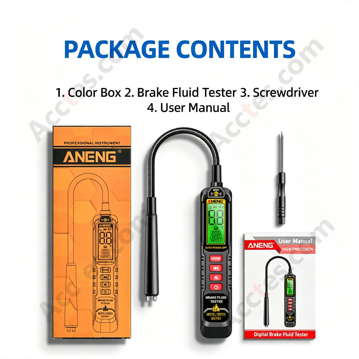 Battery Operated Automotive Brake Fluid Moisture Content Tester