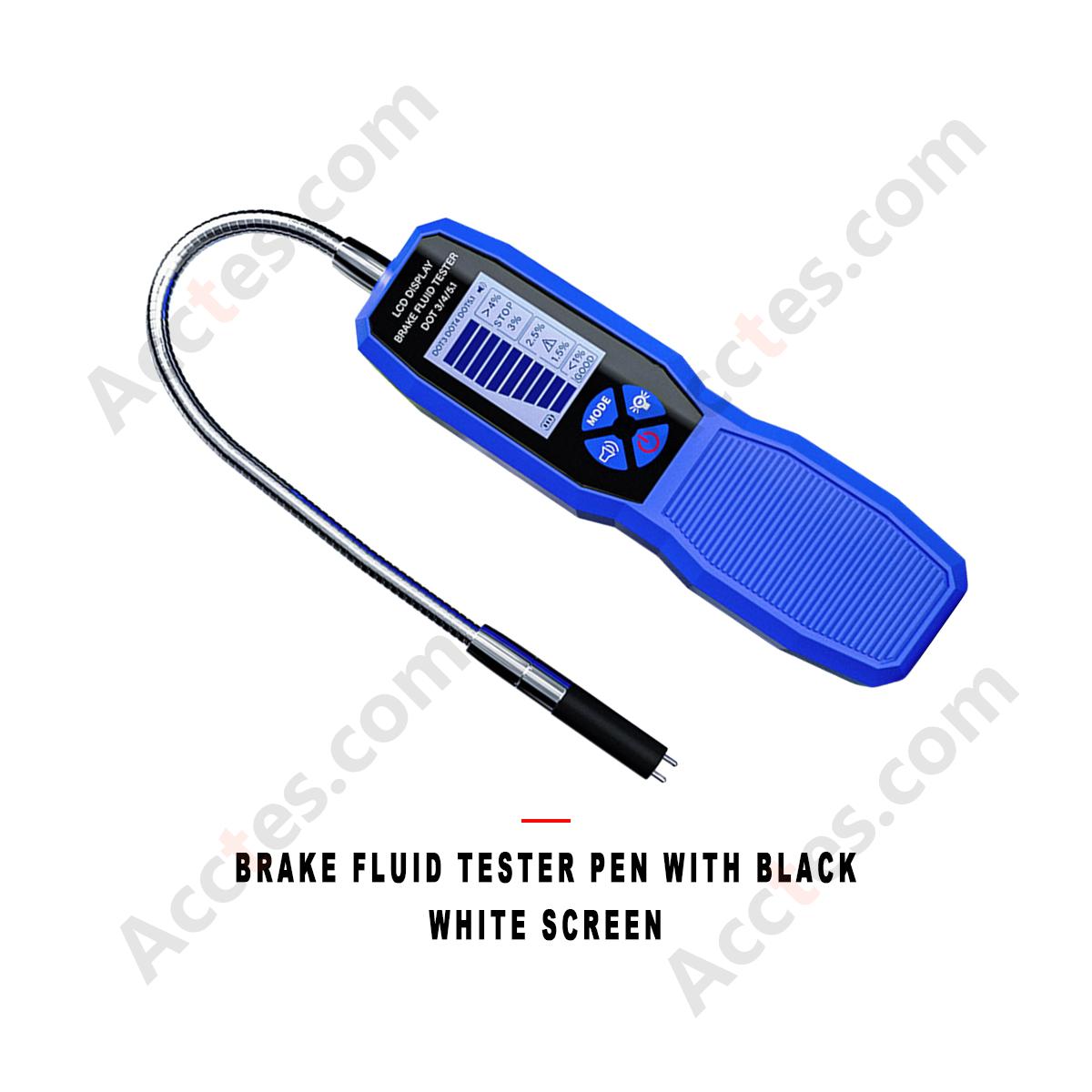 Black White Screen Brake Fluid Tester Pen For Automobile Brake Oil Detection