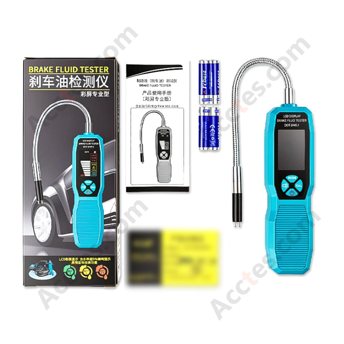 Color Screen Self Calibrating Brake Fluid Tester Pen For Auto Brake Fluid Test