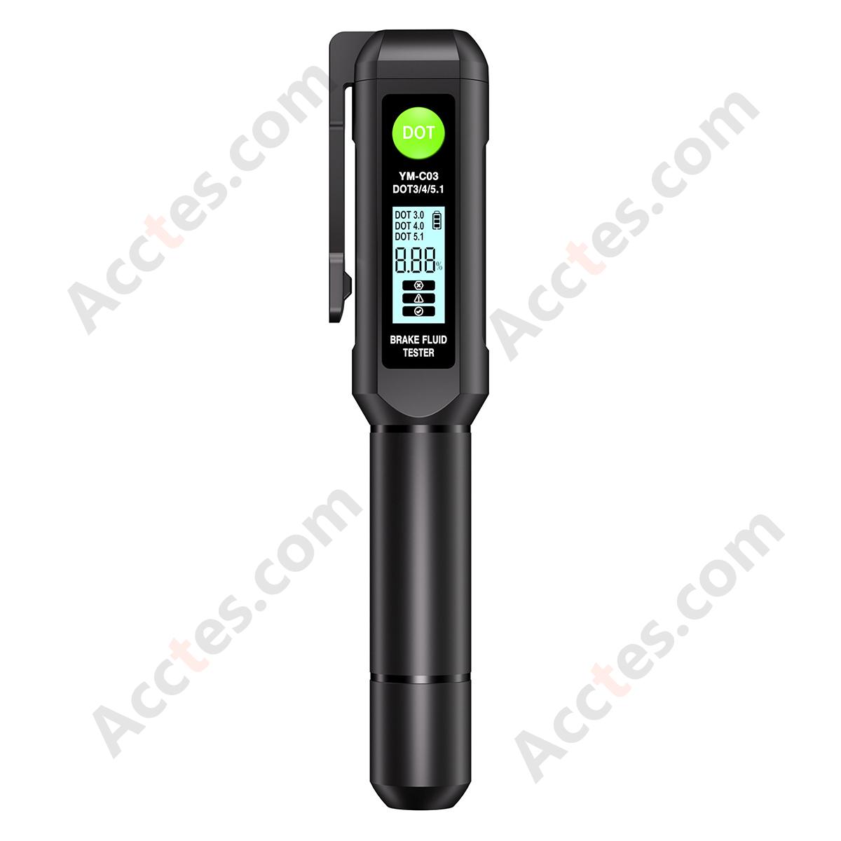 Color Box Pack Brake Fluid Moisture Tester Pen For Automobile Brake Oil Test