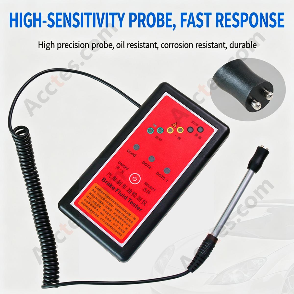 Automotive Brake Fluid Quality Tester Pen For Car Brake Oil Detection