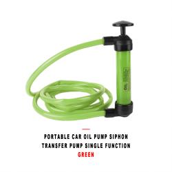 Portable Car Fuel Oil Transfer Pump Siphon Pump Single Function Green