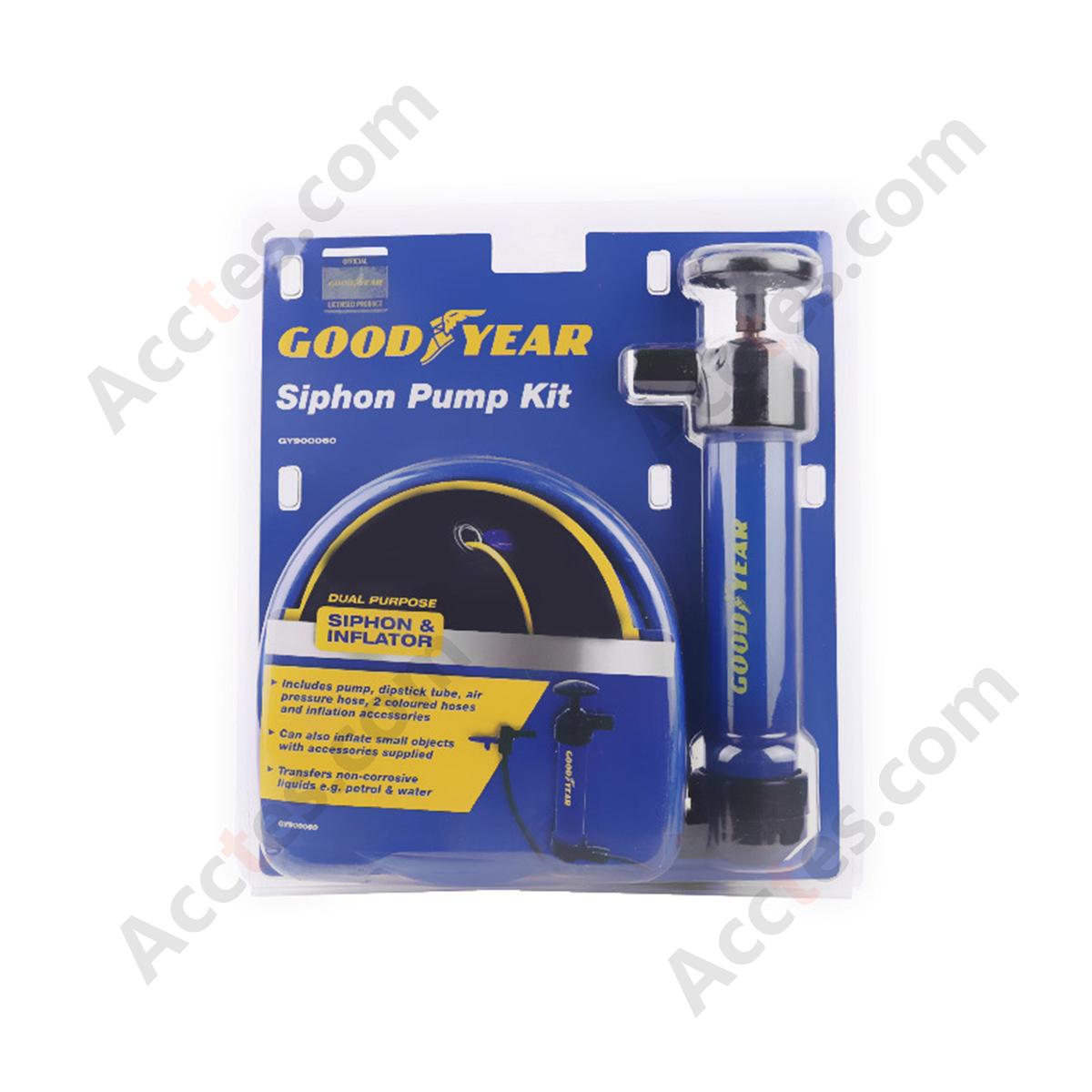 Portable Car Fuel Oil Transfer Pump Siphon Pump Single Function Blue