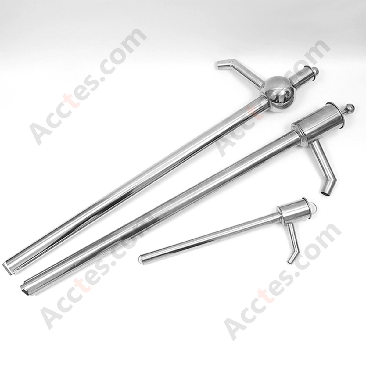 Multi-Purpose Stainless Steel Manual Oil Extractor Pump Small Size For Car