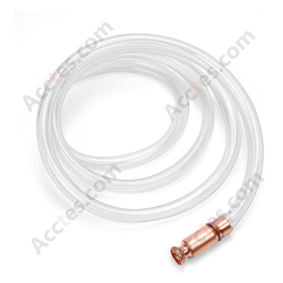 Self-Priming Fuel Water Transfer Hose 2M With Copper Head Clamp OPP Bag Pack
