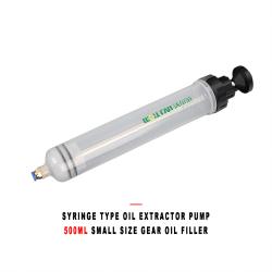 Syringe Type Oil Extractor Pump 500ml Medium Gear Oil Filling Tool