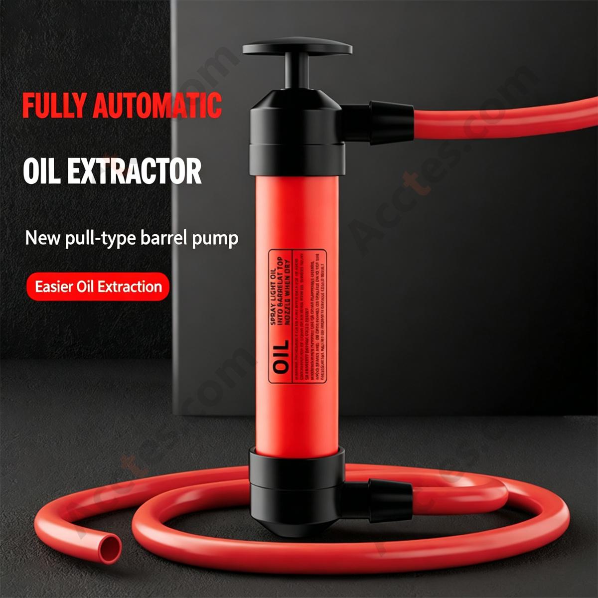 Manual Self-Priming Oil Extractor Pump Upgrade Dual Function Oil And Air Transfer