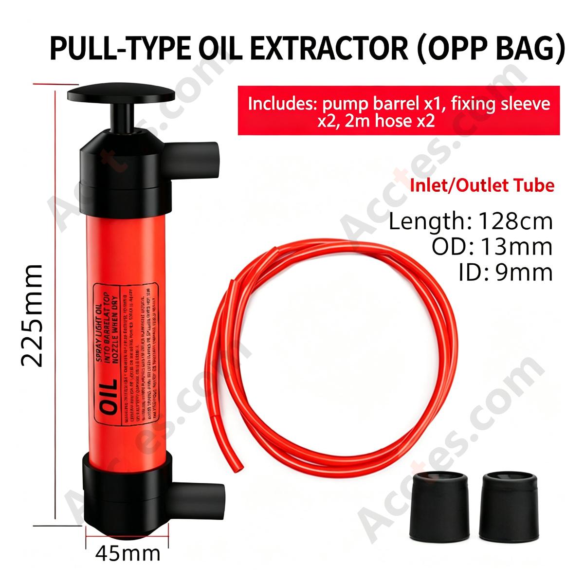 Manual Self-Priming Oil Extractor Pump Standard Version OPP Bag Pack