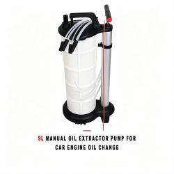 9L Manual Oil Extractor Pump For Car Engine Oil Change Vacuum Pump