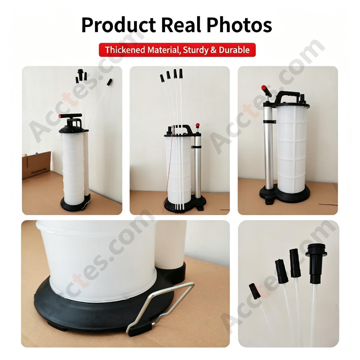 9L Manual Oil Extractor Pump For Car Engine Oil Change Vacuum Pump