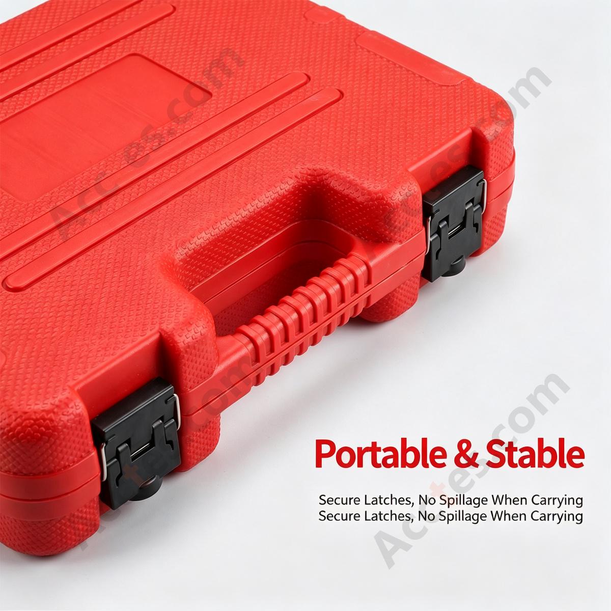 Automotive AC Leak Detection Tool Pipeline Sectional Test Plugs Plastic And Aluminum Caps