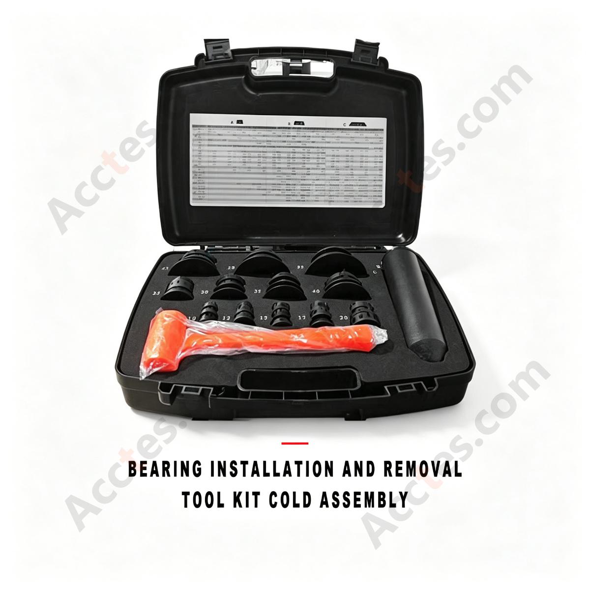 Bearing Installation And Removal Tool Set Cold Assembly Press Tool