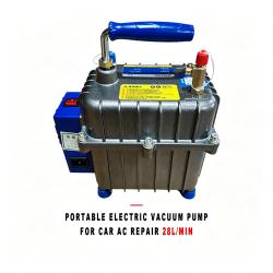 Portable Electric Vacuum Pump For Automotive AC Repair Air Conditioning Evacuation 28L