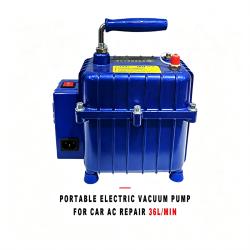 Portable Electric Vacuum Pump For Automotive AC Repair Air Conditioning Evacuation 36L