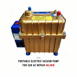 Portable Electric Vacuum Pump For Automotive AC Repair Air Conditioning Evacuation 46L