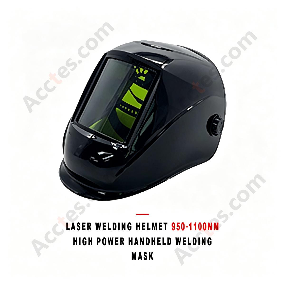 Laser Welding Protective Helmet 950-1100nm High Power Handheld Welding Face Shield