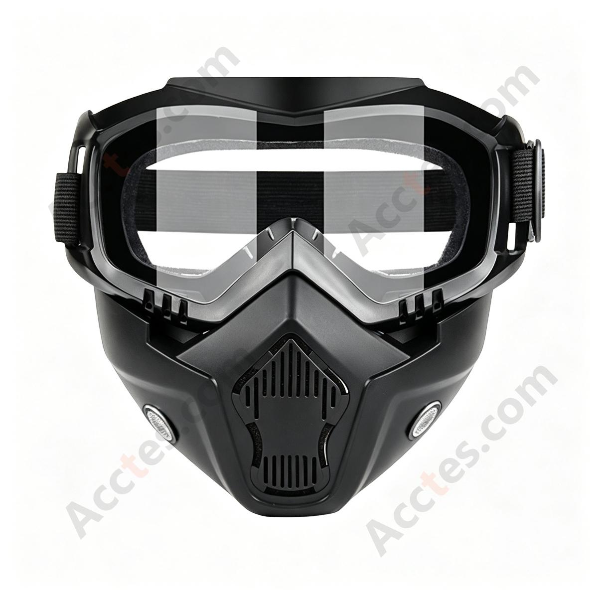 Head-Mounted Welding Face Shield Anti-Glare With Clear Welding Lens