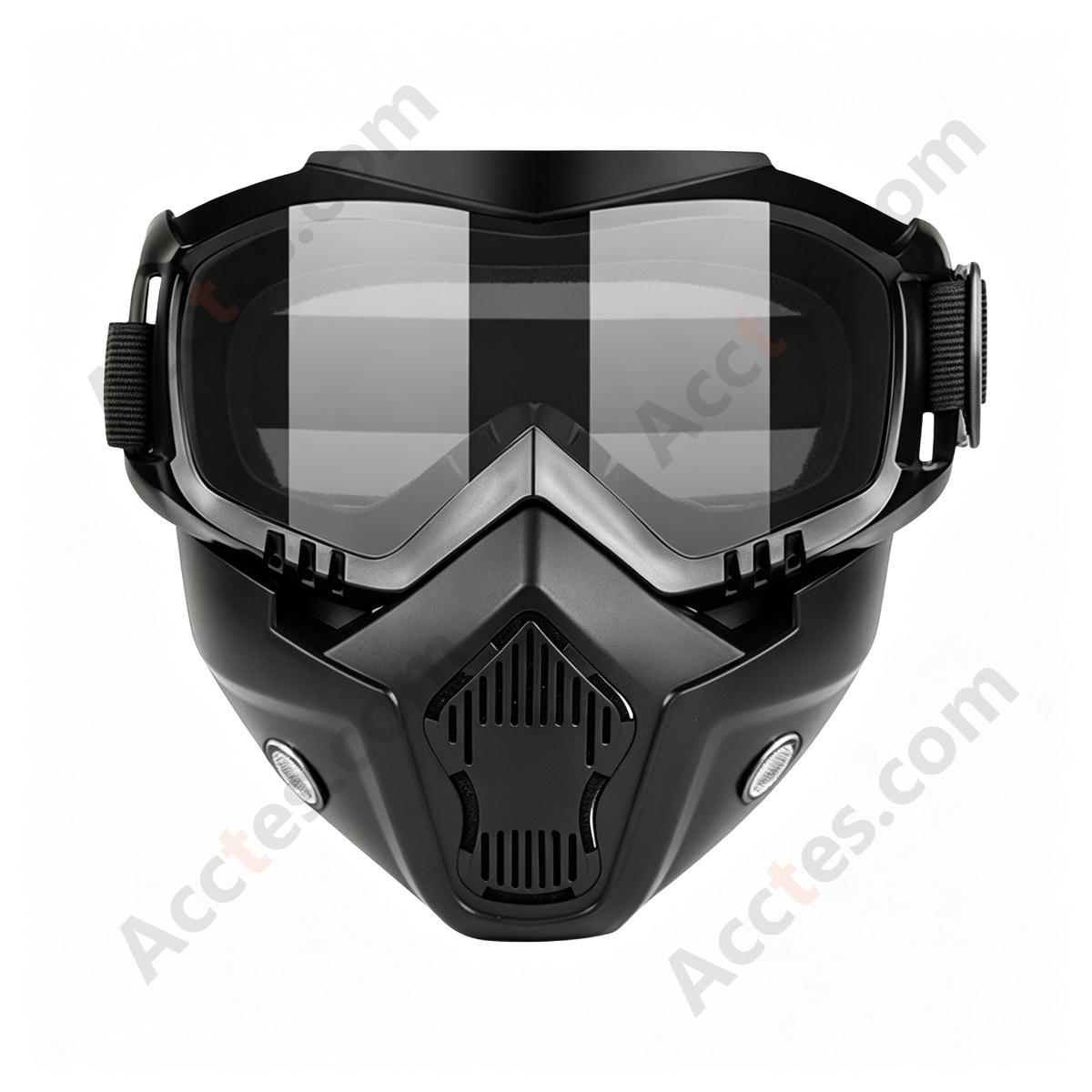 Head-Mounted Welding Face Shield Anti-Glare With Gray Welding Lens