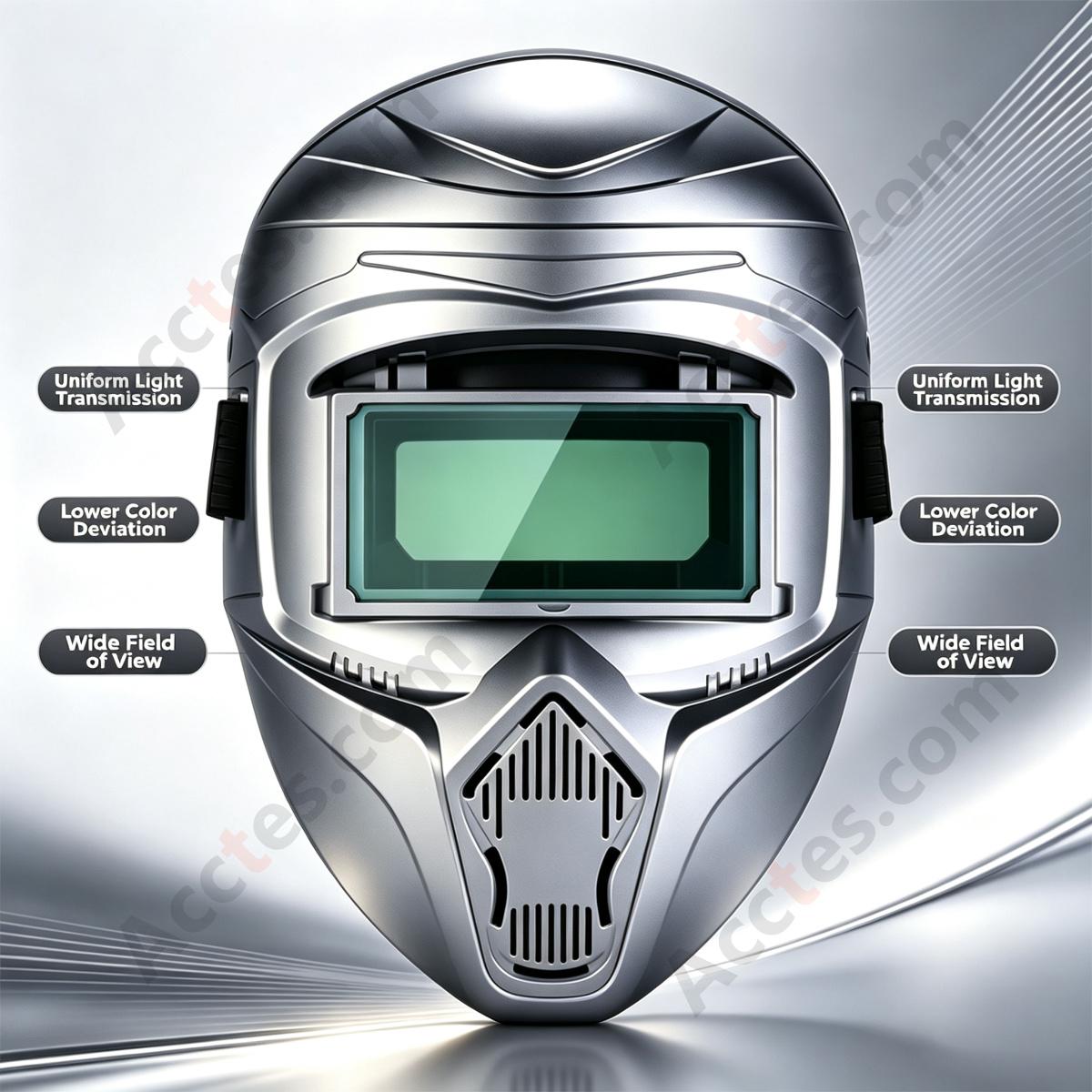 HD Flip-Up True Color Auto Darkening Welding Helmet Head-Mounted Welding Mask
