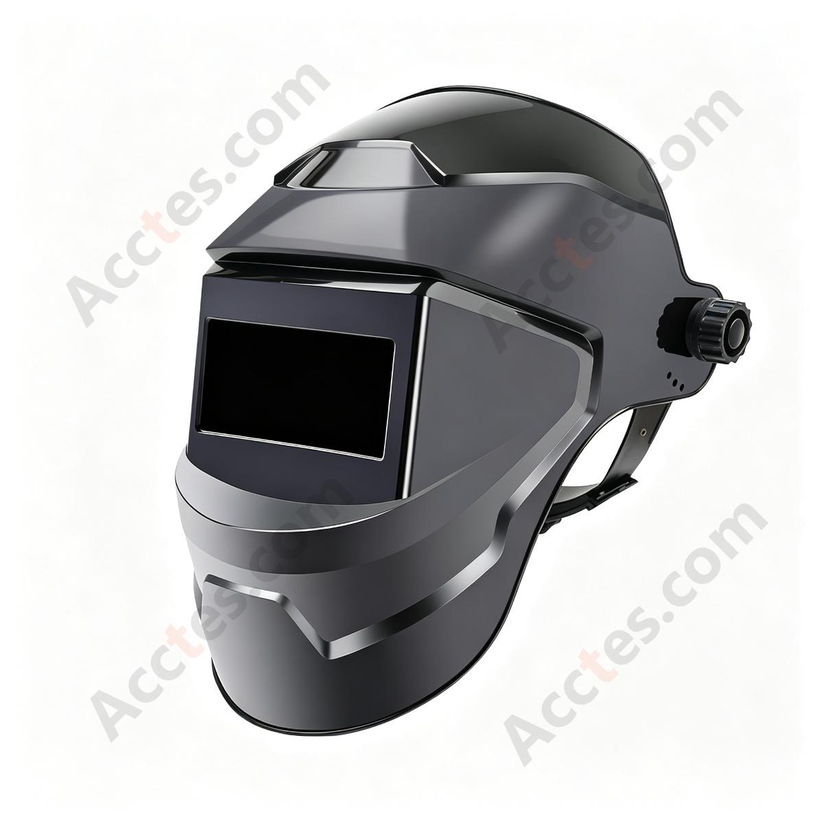 Lightweight Welding Helmet 104 With Black Fixed Shade Glass Head-Mounted Welding Mask