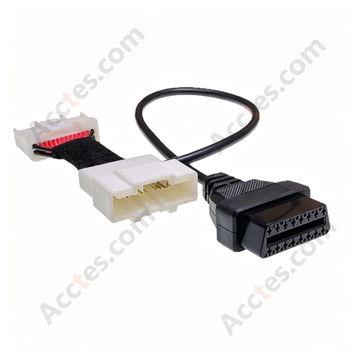 OBD2 Diagnostic Extension Cable Compatible with Tesla Model 3 Y S 1962 Connector