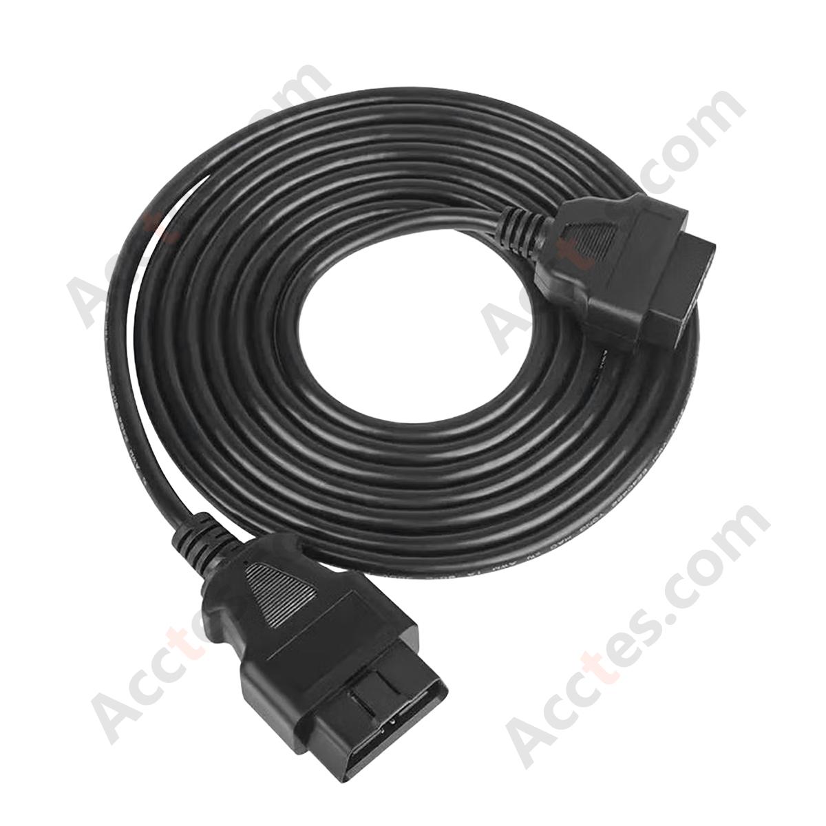 OBD2 Extension Cable 26AWG 3 Meter Male to Female for Diagnostic Scanner Code Reader