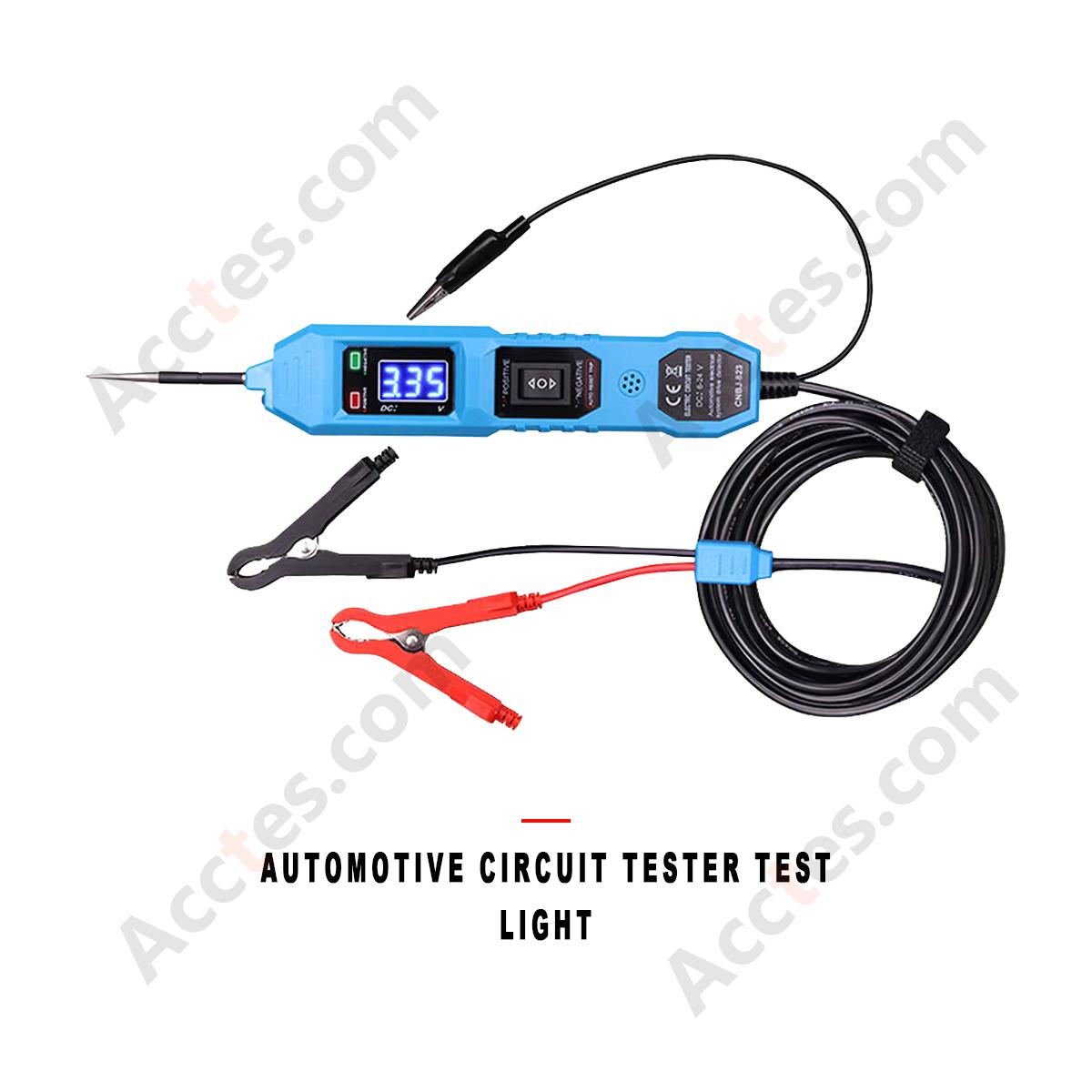 Automotive Circuit Tester Test Light for Car Electrical System Diagnosis