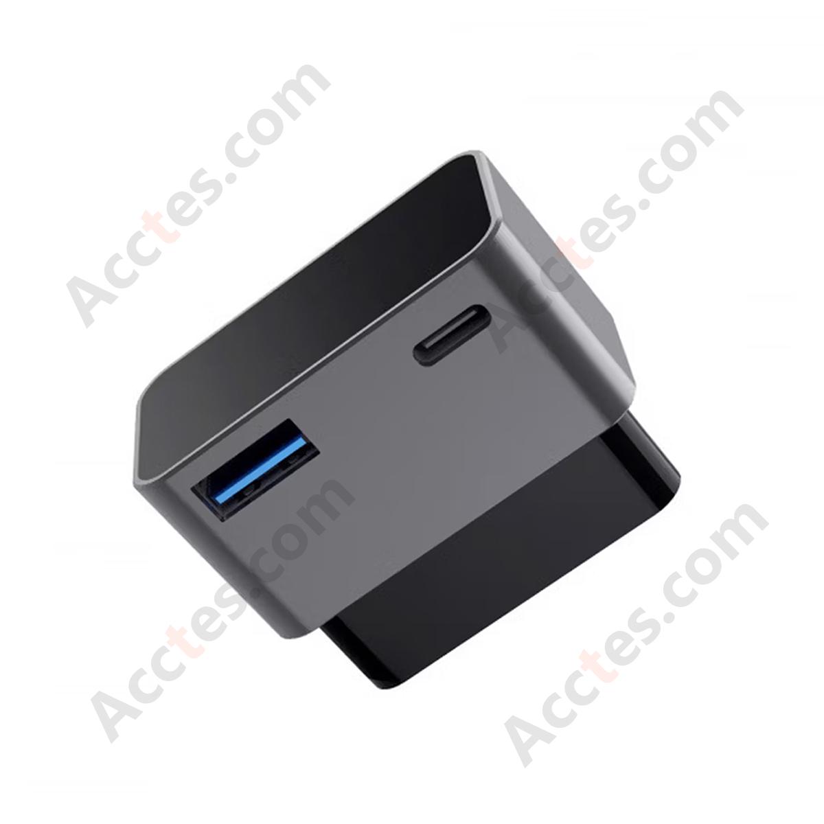 OBD Car Charger 48W Fast Charge USB Universal Hidden Design Compatible with Tesla