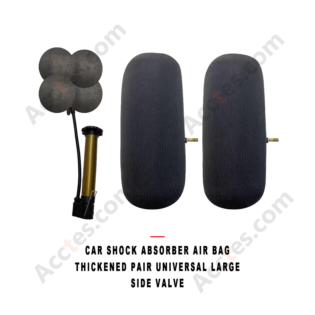 Car Shock Absorber Air Bag Thickened Reinforced Pair Universal Large Side Valve Spring Buffer