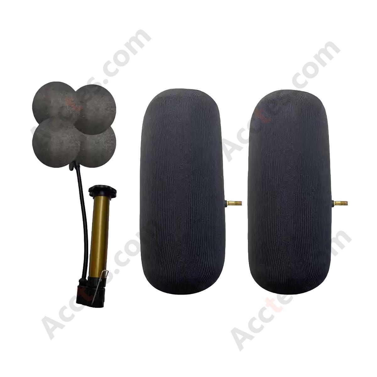 Car Shock Absorber Air Bag Thickened Reinforced Pair Universal Large Side Valve Spring Buffer
