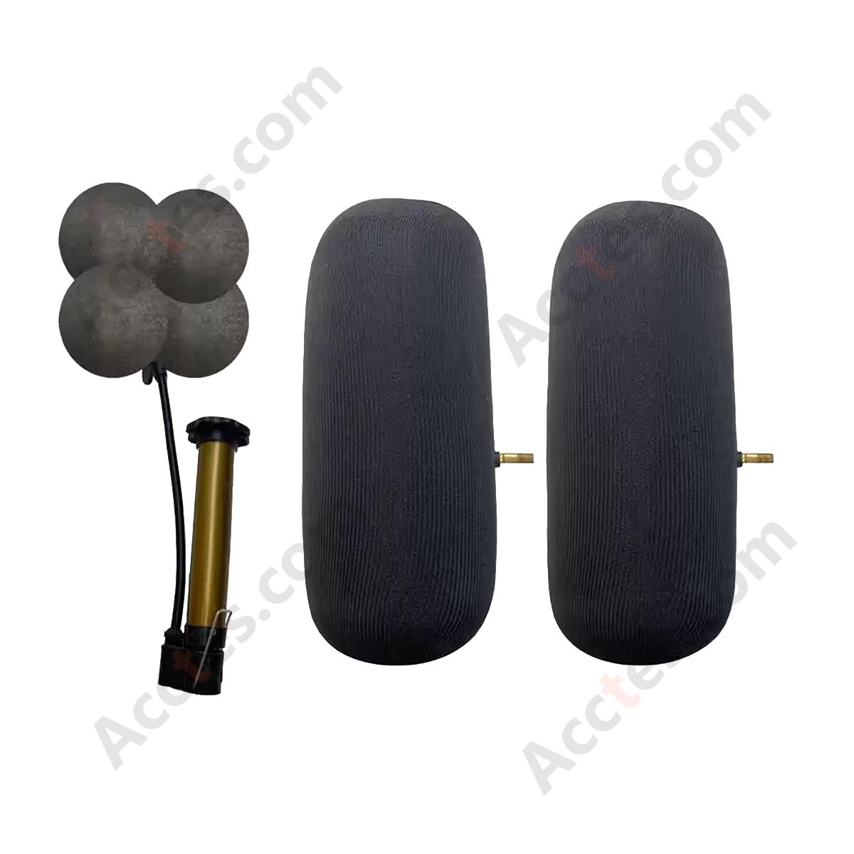 Car Shock Absorber Air Bag Thickened Reinforced Pair Universal Large Side Valve with Extended Air Hose