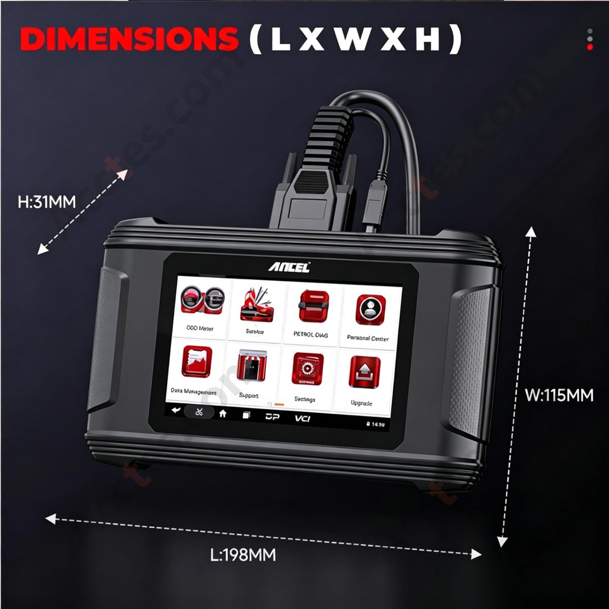 OBD2 Car Diagnostic Scanner Code Reader Mileage Service Tool UK US Version