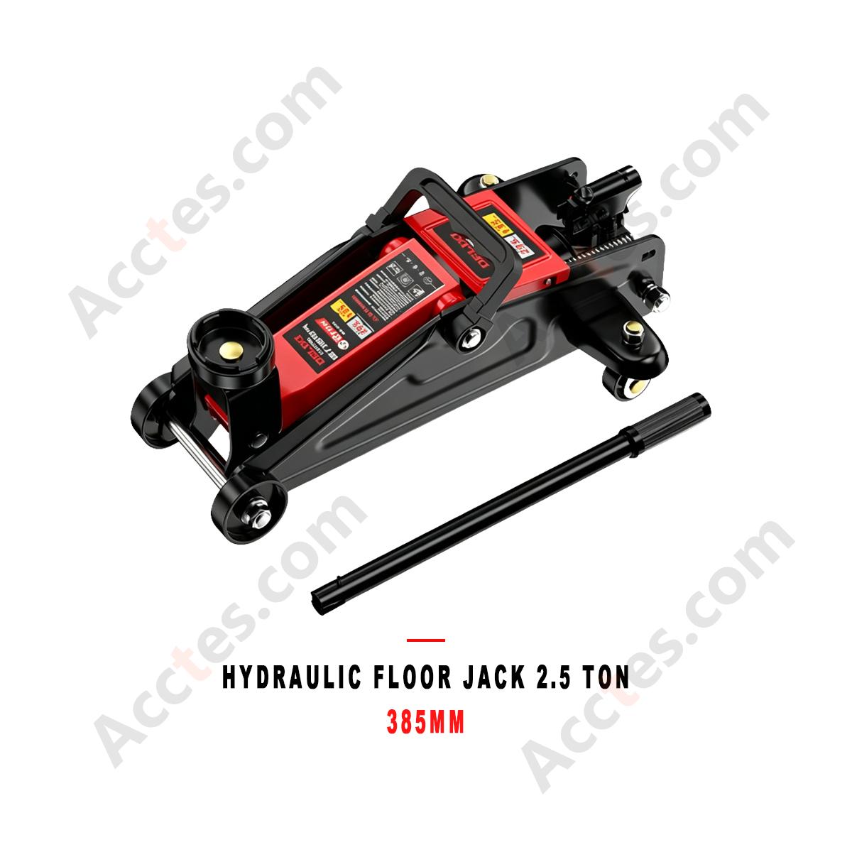 Hydraulic Floor Jack 2.5 Ton 385mm Low Profile Heavy Duty for Car Repair
