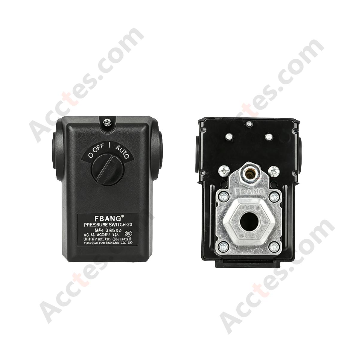 Universal Air Compressor Pressure Switch Horizontal Knob 8KG Pressure Control