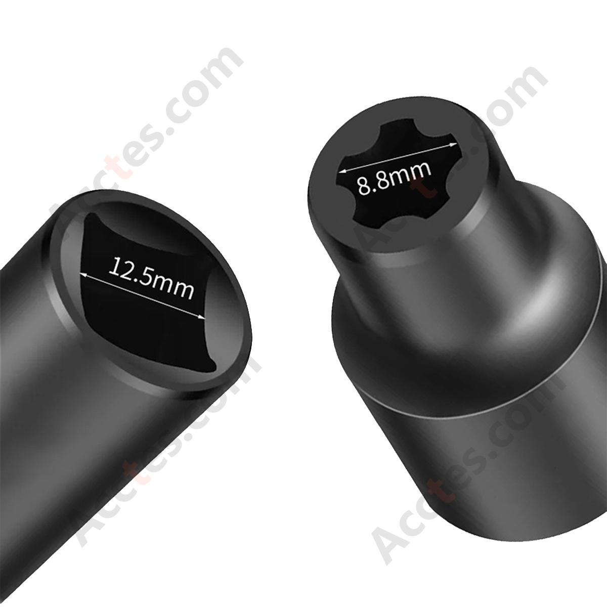 Battery Cover Screw Removal Tool Socket Set Compatible with Tesla E Type Torx