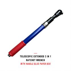Telescopic Extended 3 in 1 Ratchet Wrench with Handle Dual Direction Auto Repair Tool