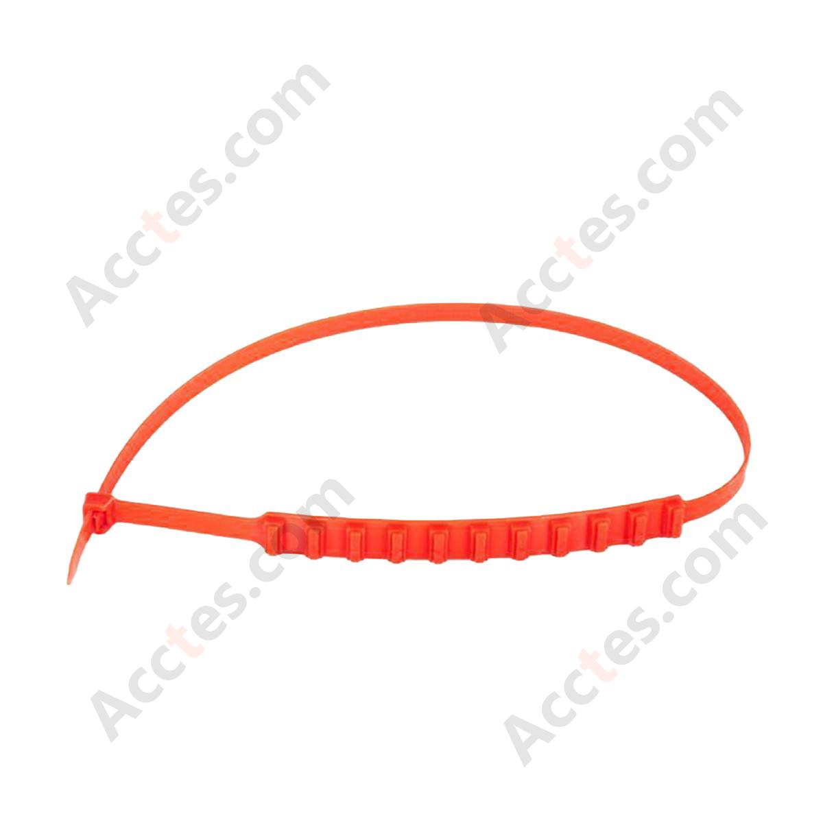 New Material Universal Red Car Tire Anti Skid Chain 10 Pieces For Car SUV